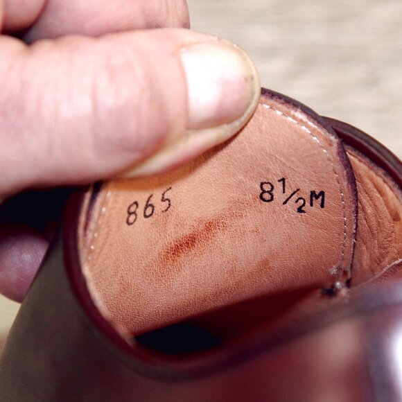 * NIB * $695 Nordstrom ZELLI Italia 8.5 M Italian Derby Burgundy * add $15 Trees main image 10